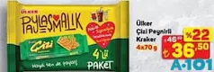 ÜLKER ÇİZİ PEYNİRLİ KRAKER 280 G fiyat ve kampanya bilgisi
